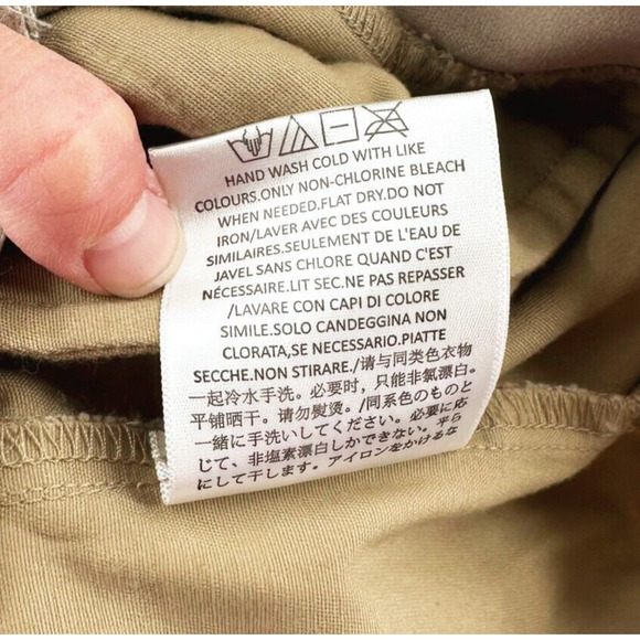 Fear Of God Essentials Womens Relaxed Trouser Pants Small Pull-On Straight Leg - Picture 9 of 13